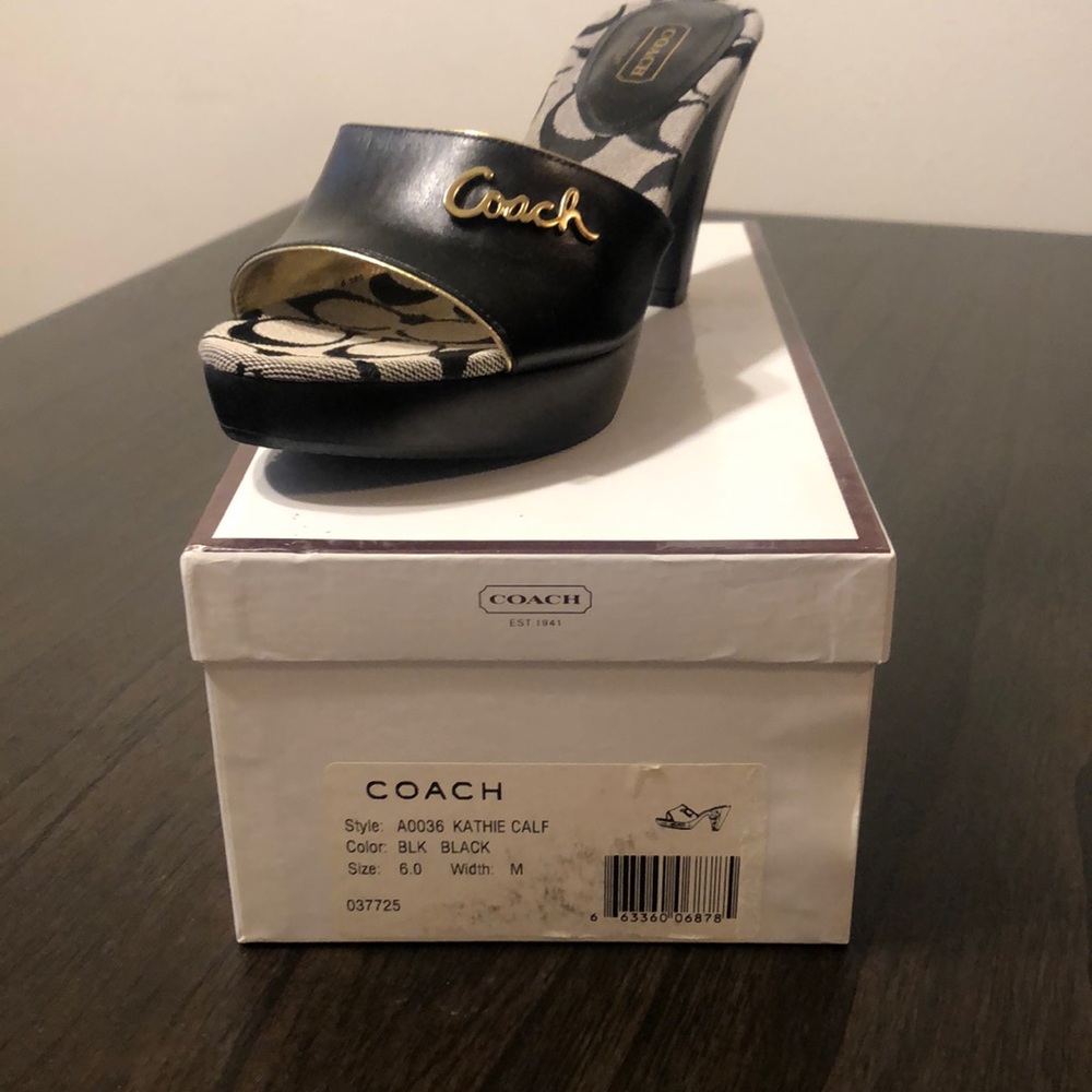 Black Coach Slide